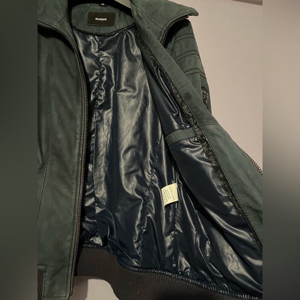 Distressed Rudsak Leather Jacket - Picture 5 of 16